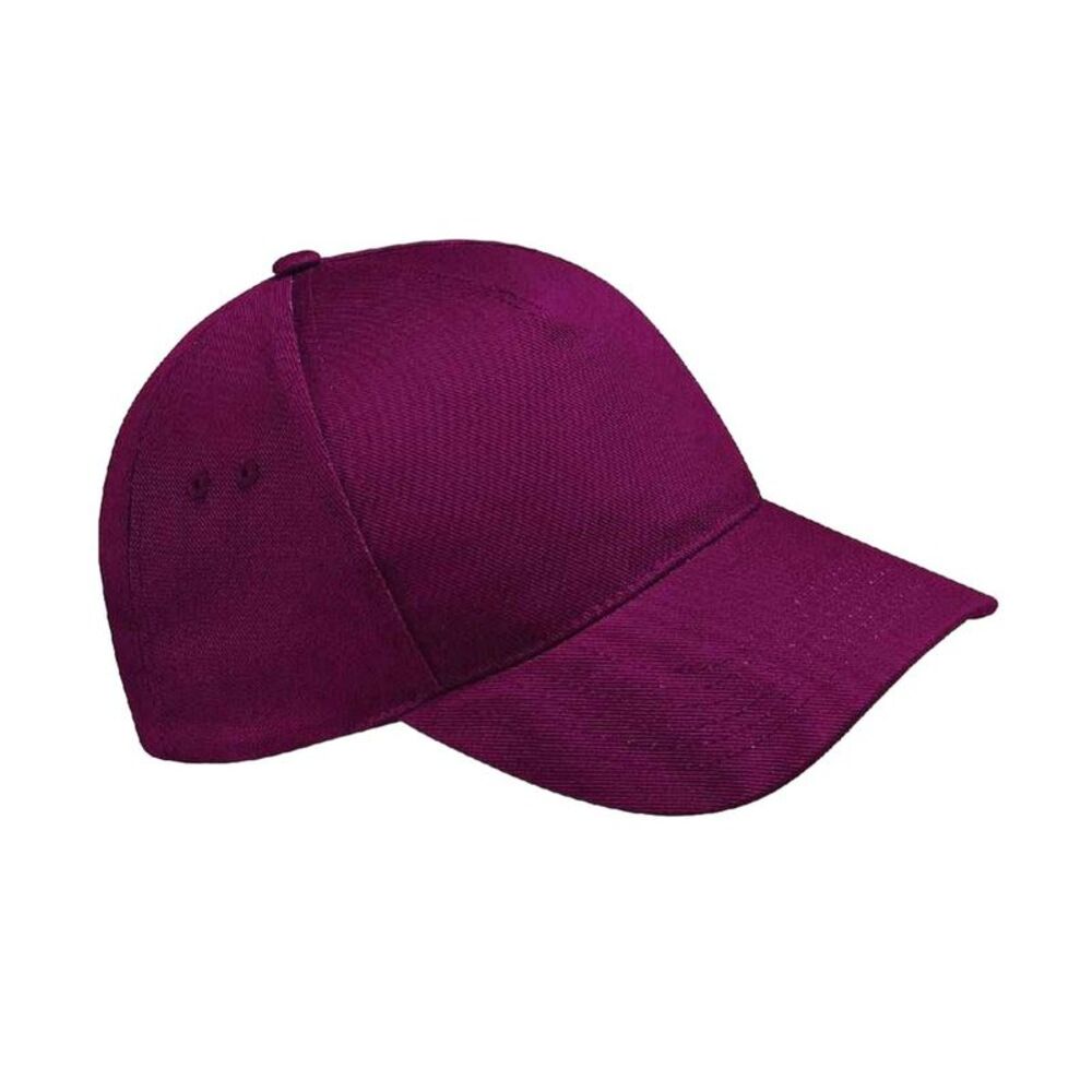 Beechfield Ultimate Baseball Cap / Burgundy